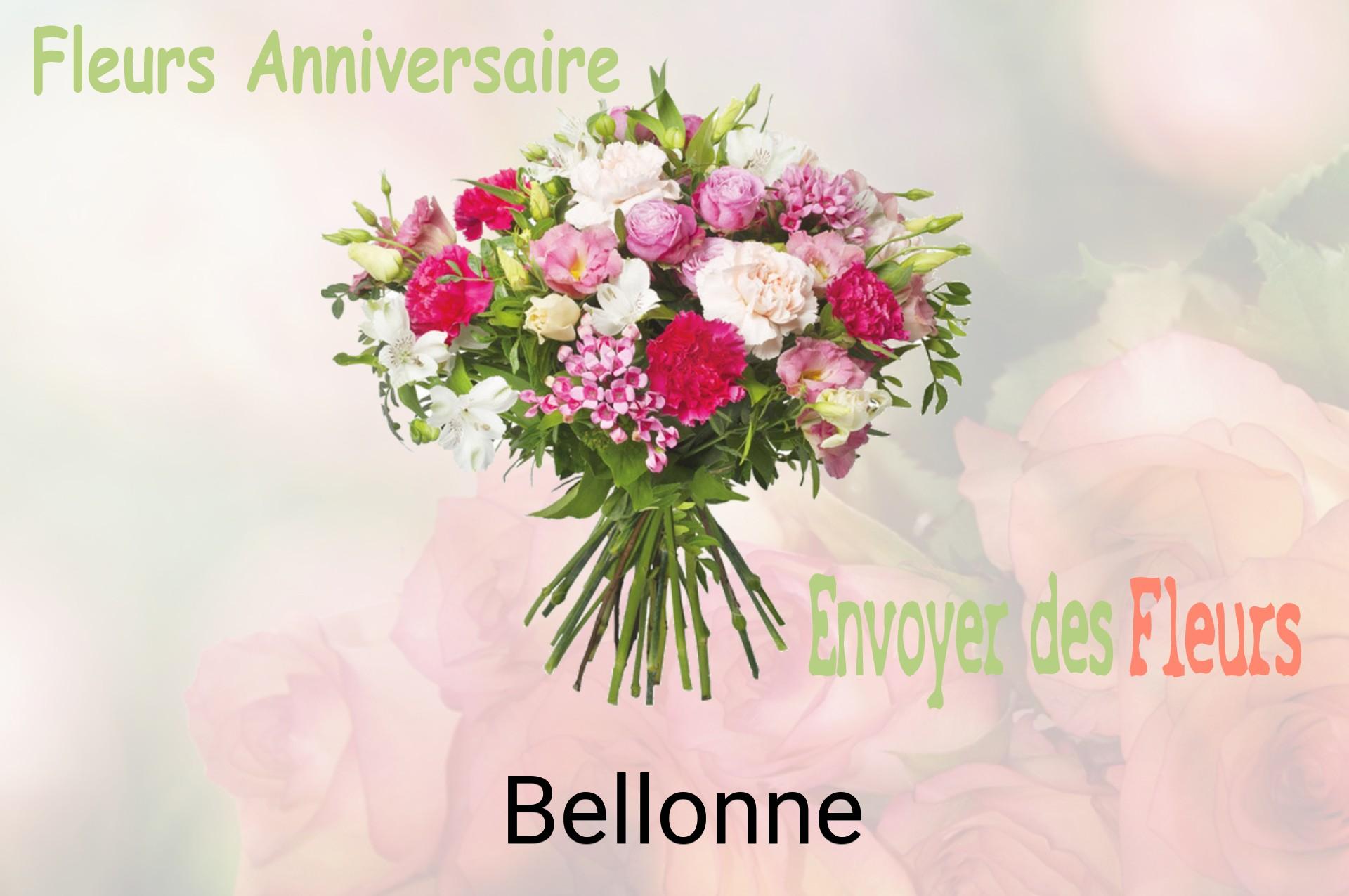 Bouquet de fleurs d’anniversaire livré à Bellonne