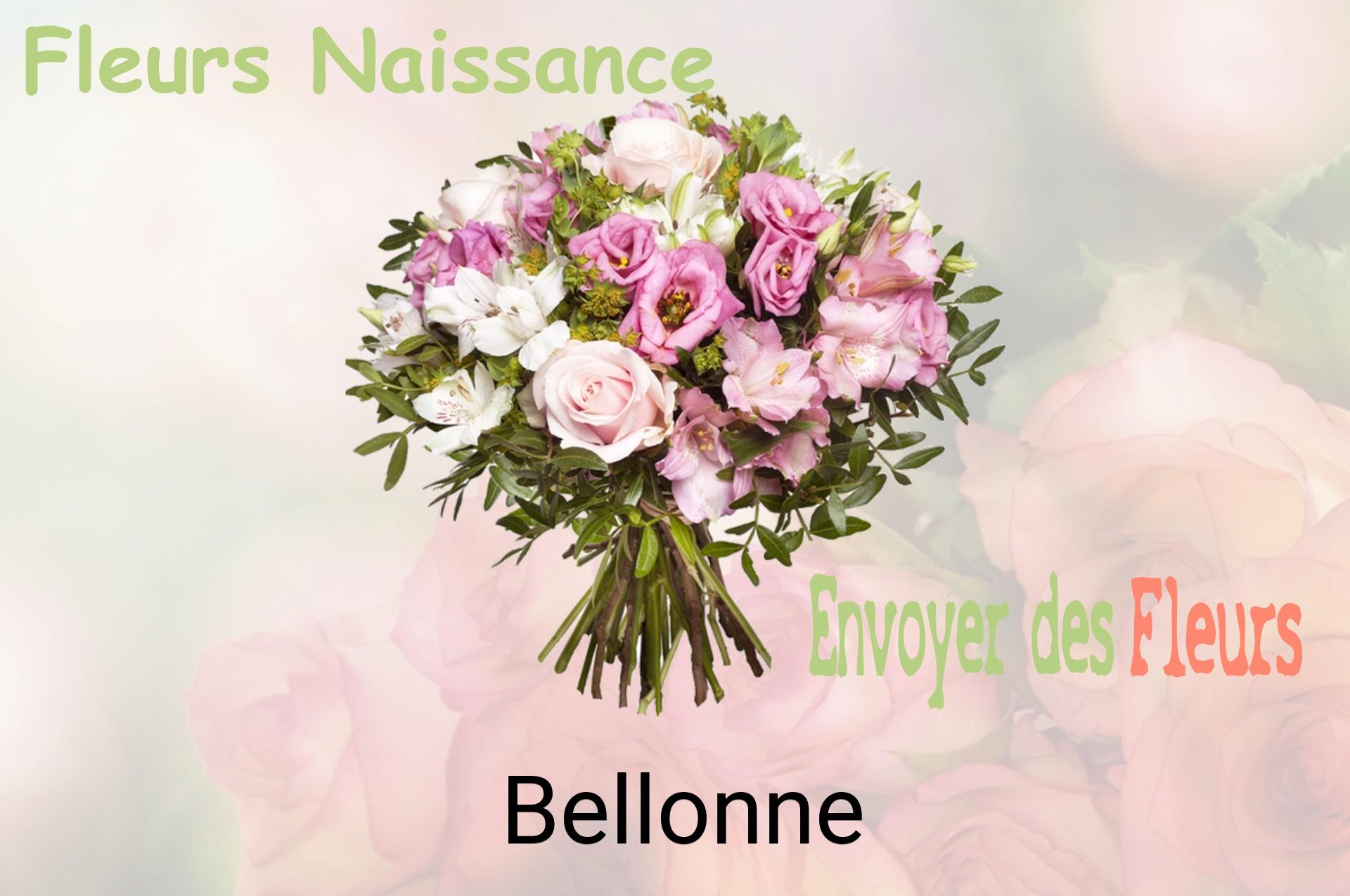 Bouquet de fleurs de naissance livré à Bellonne